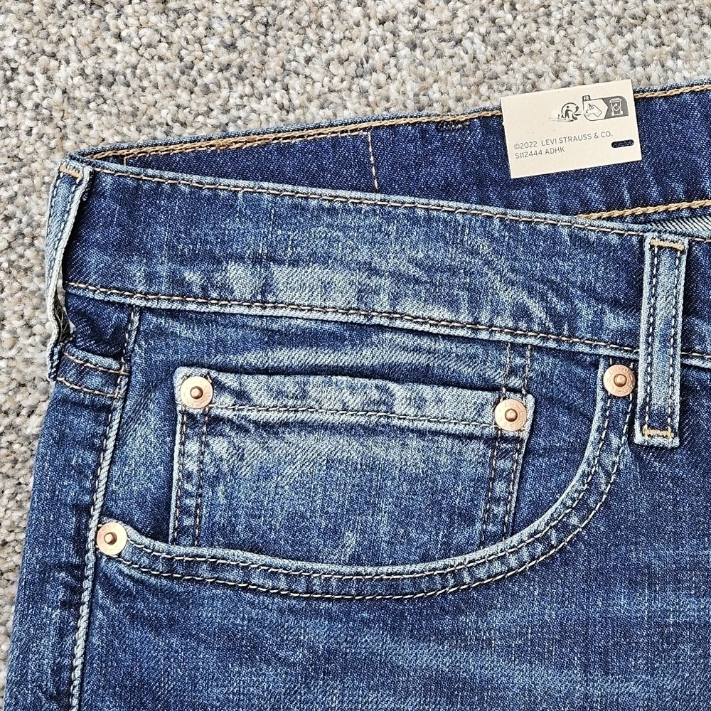 Levi's Mens 559 Relaxed Straight Fit Denim Jeans Casual Levis Ease SZ 38x30 NWT